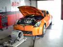 350Z Solar Orange HR Dyno