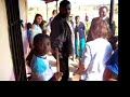 James and Marilyn paint Kaunda Square