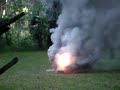 Big smoke bomb