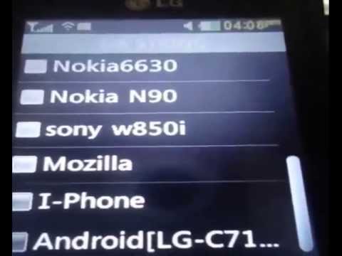 simular android en lg t-395 lg t-375 y otros