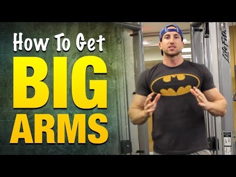 how to train arm muscles