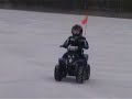 Max driving ATV at Abbortj�rn, Forshaga