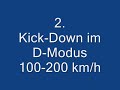 Audi S3 Sportback 0-180kmh mit S-Tronic Launch Control
