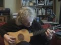 Pavanas por la D by Sanz - Baroque Guitar