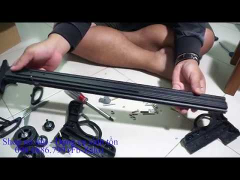 Hướng dẫn lắp súng cao su cải tiến SL01, ná cao su, slingshot - Nỏ săn Việt Nam