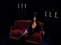 elvira, mistress of the dark, the host of chiller theatre, reacts to a note from pix standards department. for the second year in a row, chiller theatre is back on pix with the presentation of the 1964 classic 