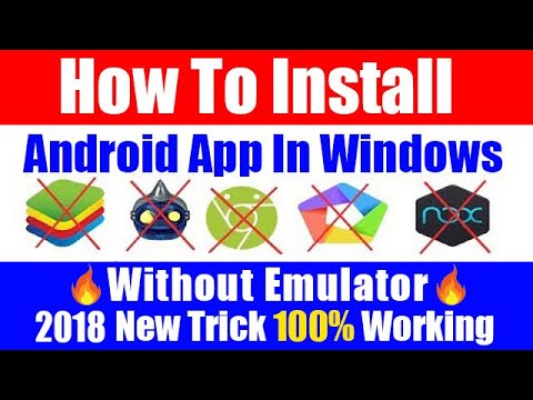 How to Install Android App Apk in Windows Laptop Pc without any Emulator (working100%) How to Install Android App Apk in Windows Laptop Pc without any Emulator (working100%)