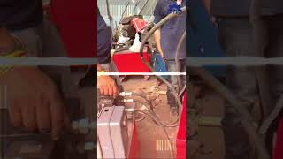 Hydraulic Rebar Cold Forging Machine video