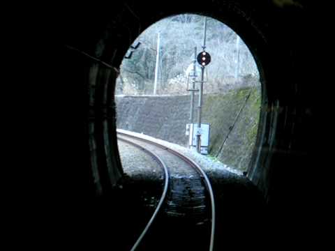 土讃線　坪尻駅　通過