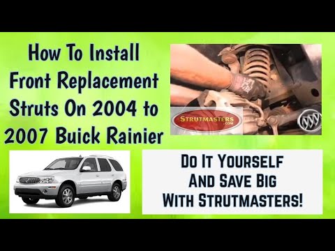 2004-2007 Buick Ranier Front Strut Replacement Installation