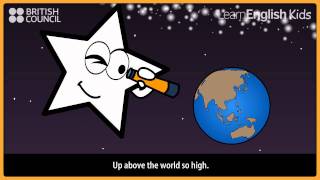 Twinkle twinkle little star - Nursery Rhymes & Kids Songs - LearnEnglish