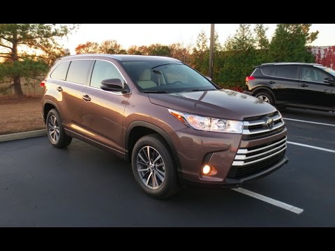2017 toyota highlander xle full tour start up at massey toyota