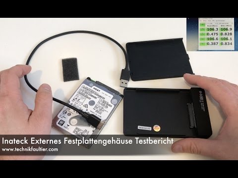 Inateck Externes Festplattengehäuse Testbericht