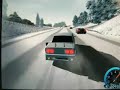 Russian Car VAZ-2107 in Russia winter