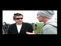 Jonathan Rhys Meyers protests M3 motorway on Hill of Tara Jonathan Rhys Meyers protests M3 motorway on Hill of Tara