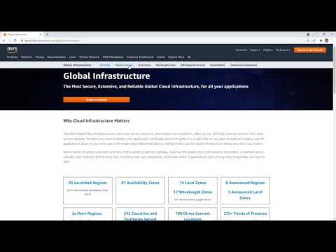 CLF-C01 — AWS Global Infrastructure Follow Along