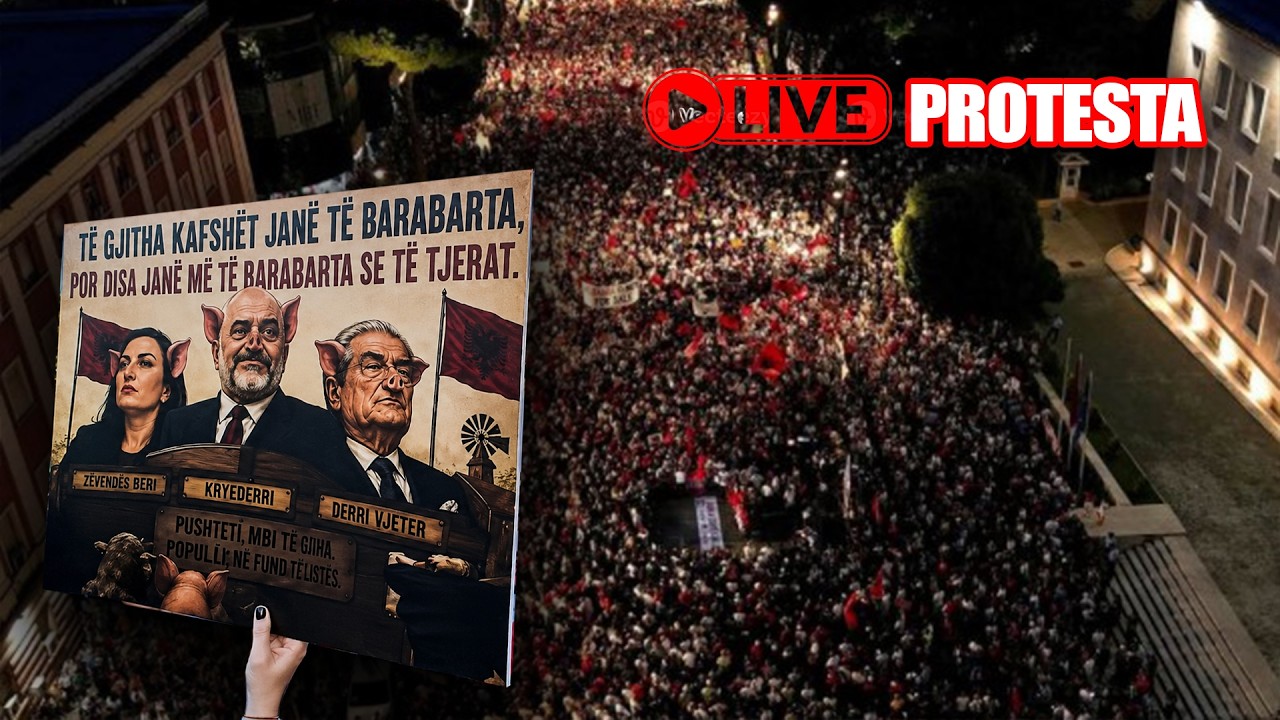 Protesta e 15-të në Tiranë kundër qeverisë Rama: thirrje për dorëheqje
