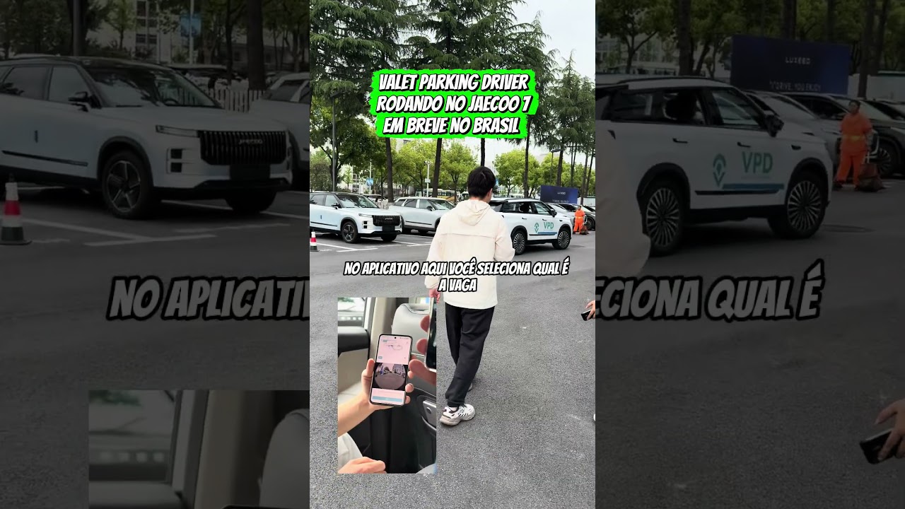 O FIM DO MANOBRISTA? 🤯 Como o Jaecoo 7 estaciona e volta SOZINHO!