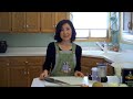 Thank you for watching Korean Cuisine with Anna Kim! Today we are making kimchi! This is a very popular side dish! Please watch my other videos and subscribe! Ingredients: - 2 whole Napa Cabbage - 1 Cup of Salt -10 Cups of Water - 7 Tbsp of Anchovy Sauce or Fish Sauce - 1 1/4 Cup of Crushed Red Pepper - 8 Pieces of Green Onion - 1/2 of a Radish - 1 Whole Garlic - 1 Piece of Ginger - 1/2 of an Onion - 1/2 of an Apple - 1/2 of an Apple Pear - 4 Tbsp of Sugar - Slice Napa Cabbage into bite size ...