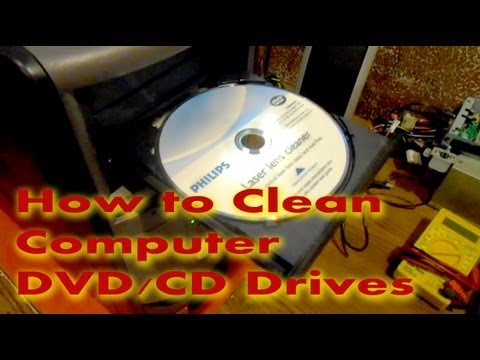 how to clean laptop dvd rw lens