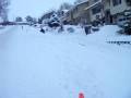 ladow street sledding 10