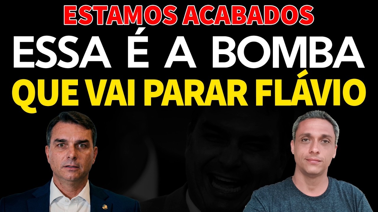 PT solta uma BOMBA contra Flávio Bolsonaro. Agora estamos acabados