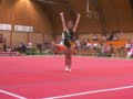 Clubteamfinale 2008 Babet op vloer