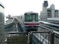 大阪モノレール2000系 大阪空港駅到着 Osaka Monorail 2000 series EMU