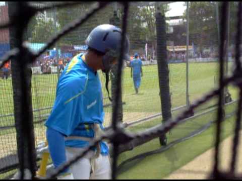 Tillakaratne Dilshan And Farveez Maharoof Practising | T20 WC England 2009