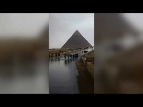 Семинар ЛАИ в Египете Гиза Дождь! ЛАИ за кадром