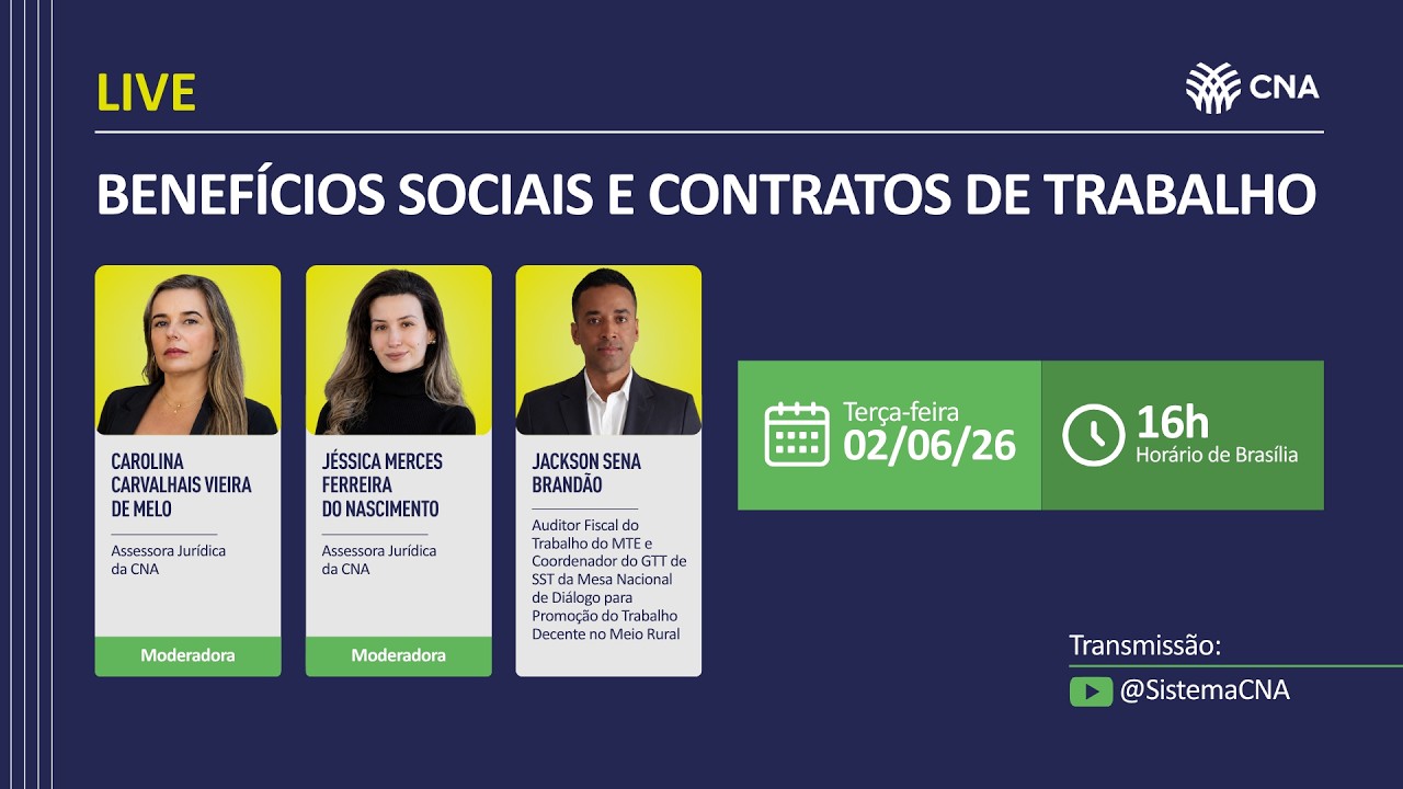 LIVE - Benefícios Sociais e Contratos de Trabalho