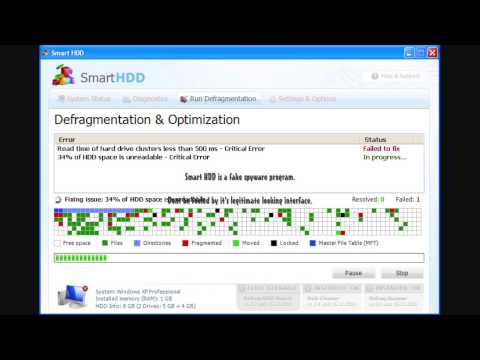 how to remove the s.m.a.r.t virus
