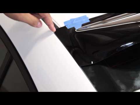 how to remove vent visor adhesive