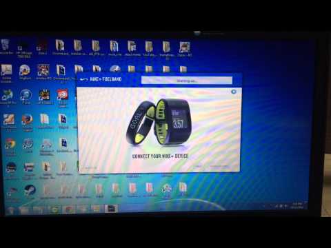 how to sync nike fuel band