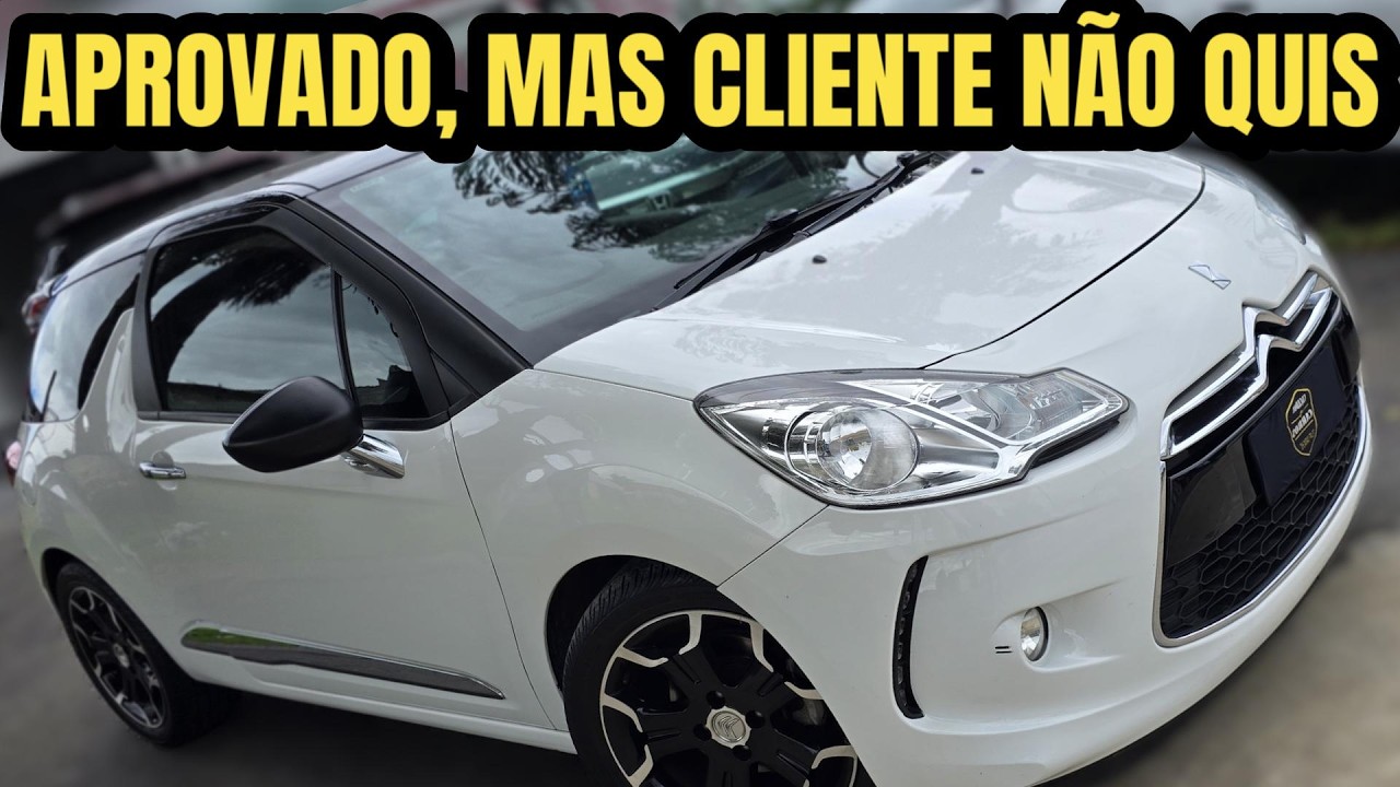 Citroën DS3, motor THP e câmbio manual, no serviço de avaliação avulsa // Caçador de Carros