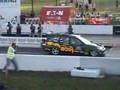 Jet Engined Focus in Milan Dragway,Detroit MI
