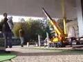 grue Liebherr LTM1100 et camion Friderici radiocommandés