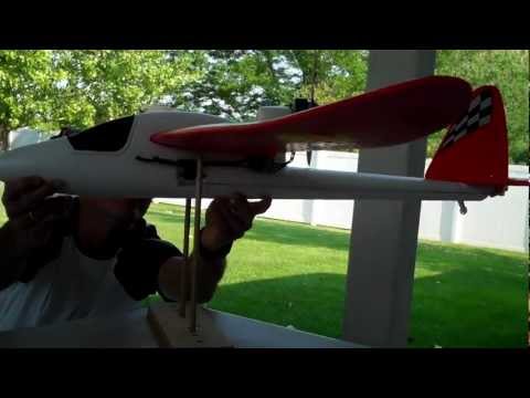 how to measure cg on rc plane