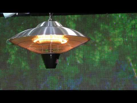 Semptec Quarz-Heizstrahler QW-2000 mit Standfuß, höhenverstellbar