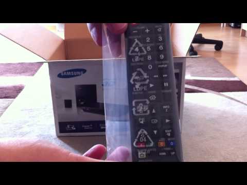 Samsung HT-H4200R 2.1 3D-BlueRay-Heimkinosystem - Unboxing