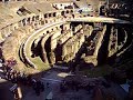 Colosseum Rome inside above view Colosseum Rome inside above view