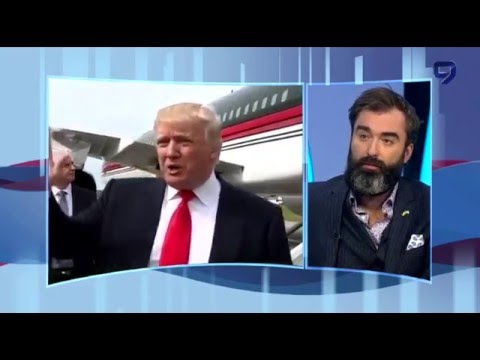 Peter Zalmаyev (Залмаев) discusses Russian-Jewish vote in US prez elections, Israel’s Channel 9,