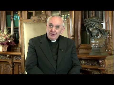 VIDEO: el saludo que grabó el papa Francisco antes del cónclave