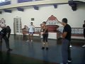 Milena saltando