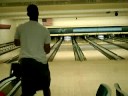 brent shows how to bowl a strike