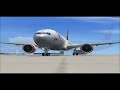 V Australia B777-300ER Departing Brisbane