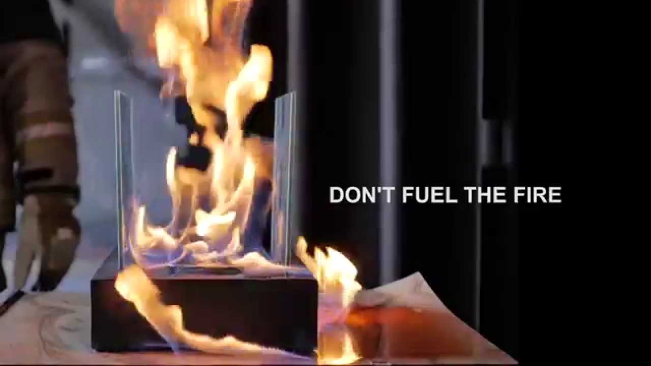 Don't Fuel the Fire - Ethanol Fireplace & Burner Hazards