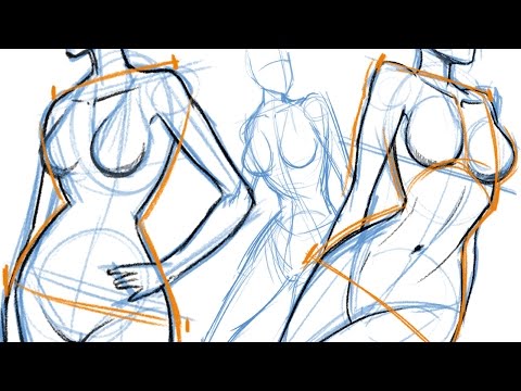 video-linktoworks-How to Draw: THE FEMALE BODY - YouTube