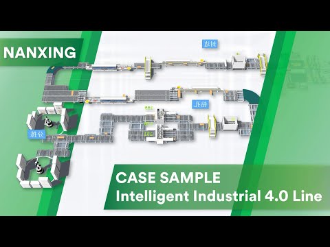 Chuyền sản xuất thông minh nội thất công nghiệp 4.0