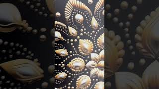 Dotted Mandala on the Wall